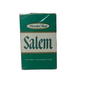 Vintage playing cards Salem Menthol Fresh